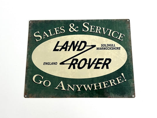 Land Rover Metal Sign #A85