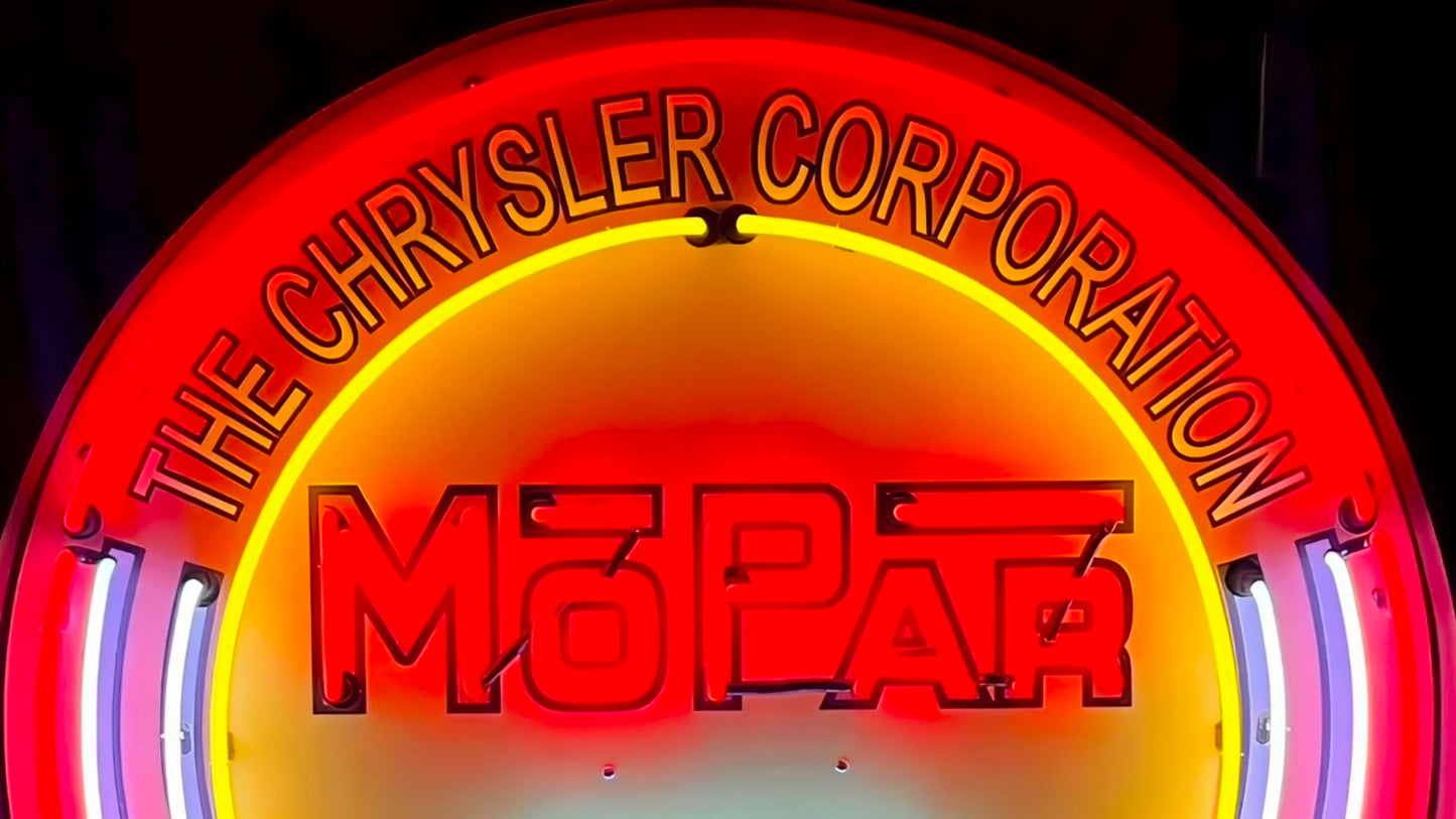 Mopar Parts Neon Sign #N68