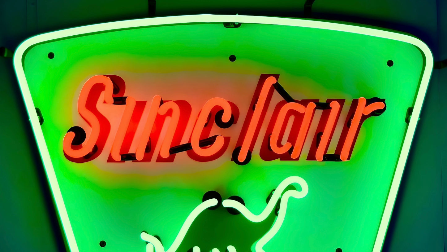 Sinclair Dinosaur Neon Sign #N98