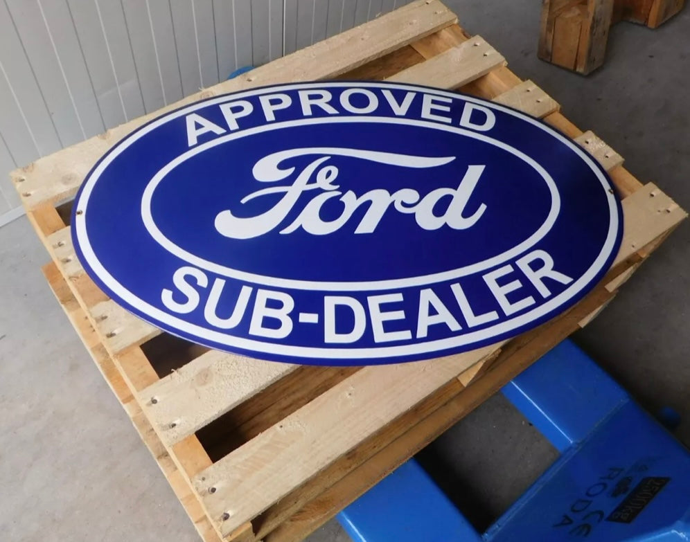 Ford Enamel Sign #A41
