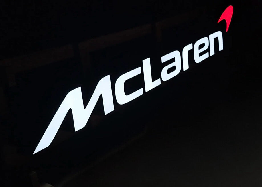 McLaren Dealership Illuminated Sign #D42