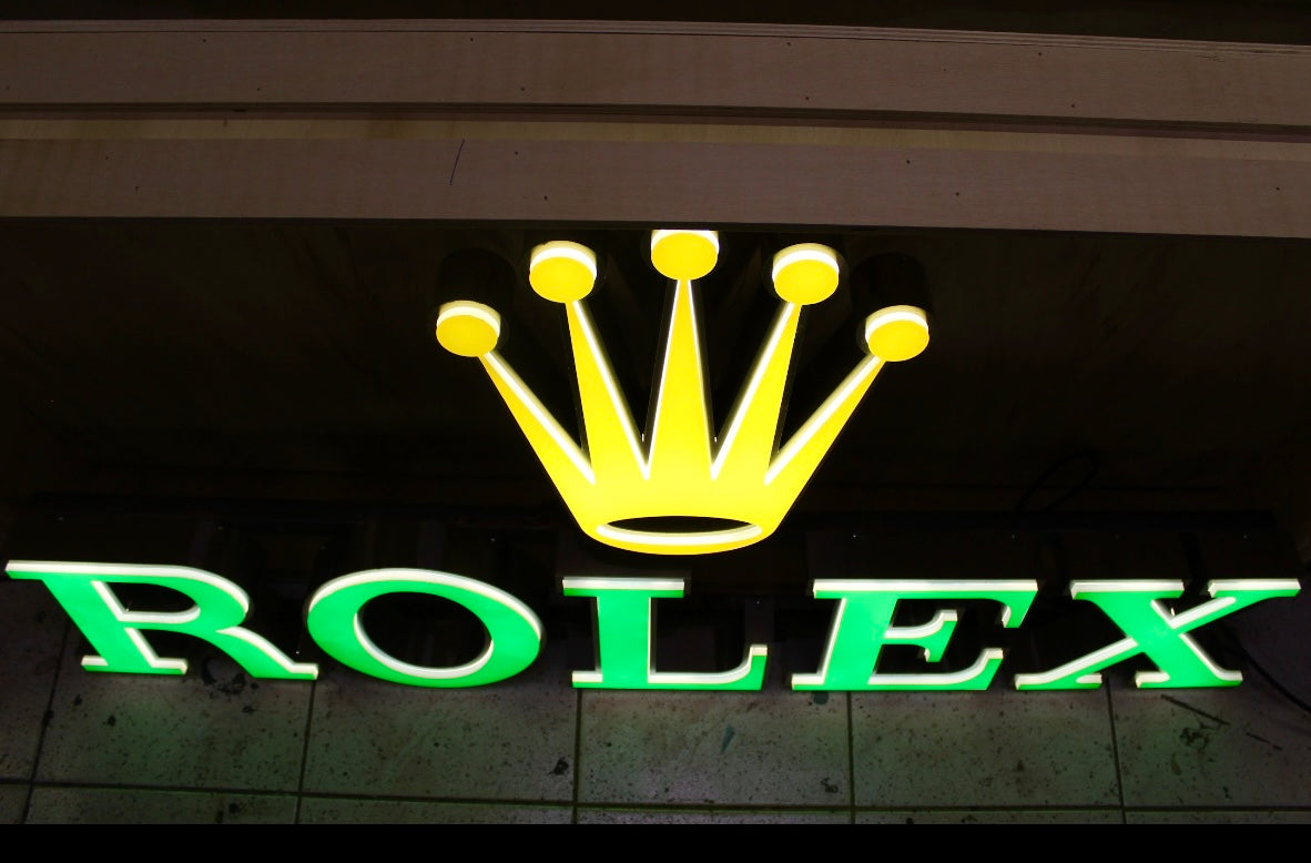 Rolex Dealership Illuminated Sign #D34