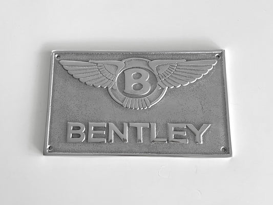 Bentley Metal Plaque Sign #A10