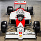 McLaren MP4/4 F1 1:1 Scale Display Model #F4