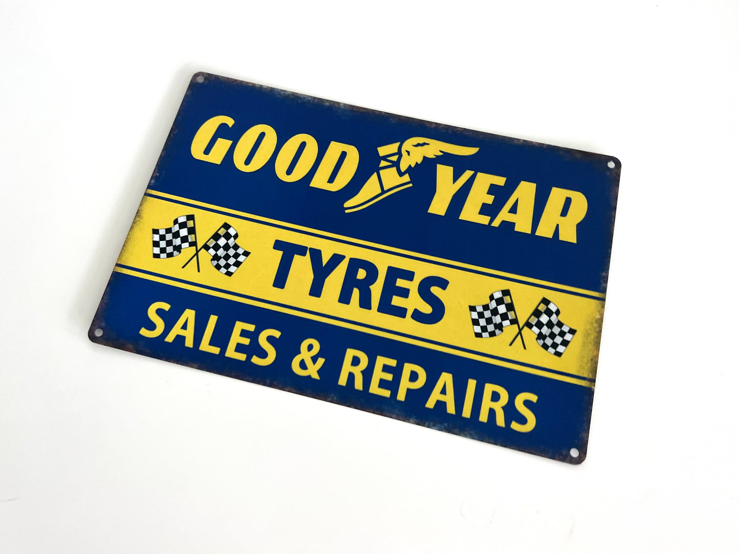 Goodyear Tyres Metal Sign #A77