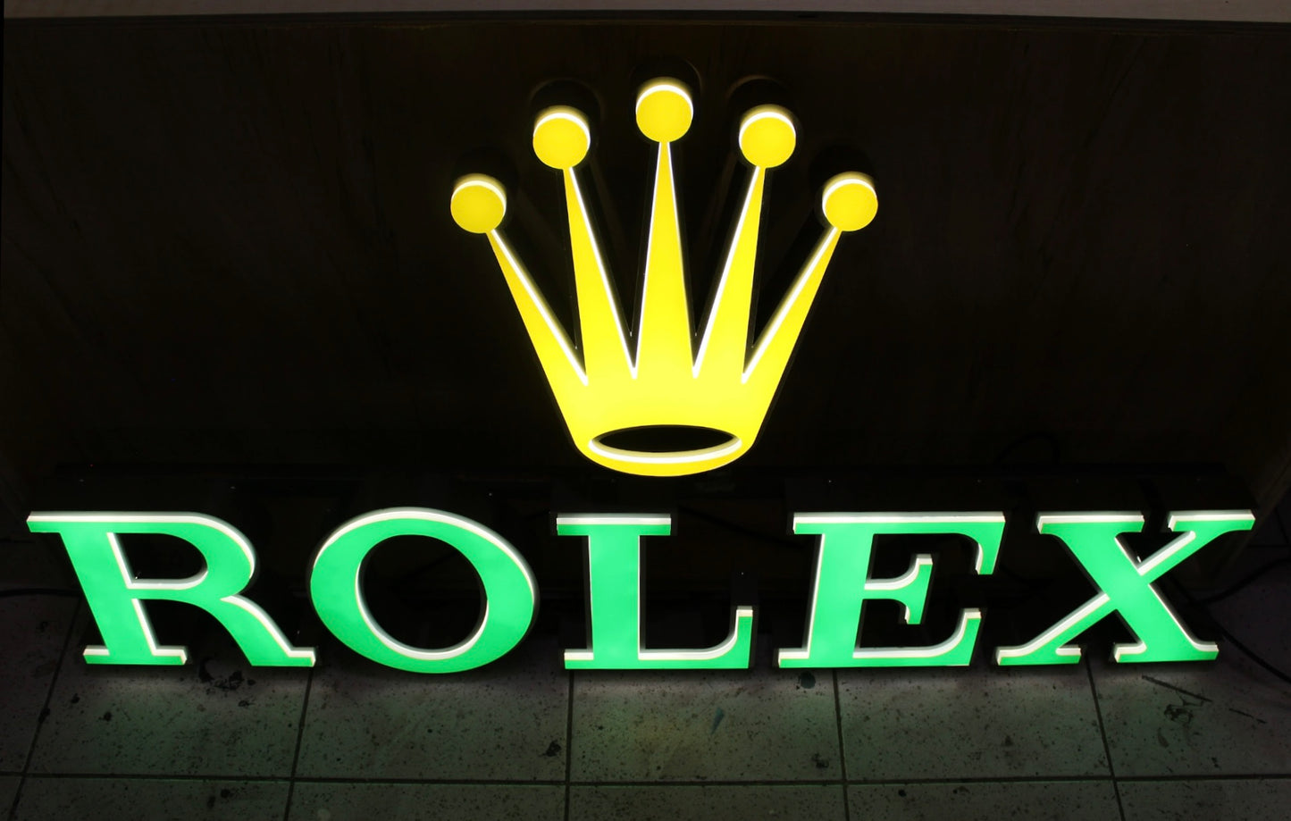 Rolex Dealership Illuminated Sign #D34