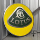 Lotus Illuminated Dealership Crest Logo Sign #D54