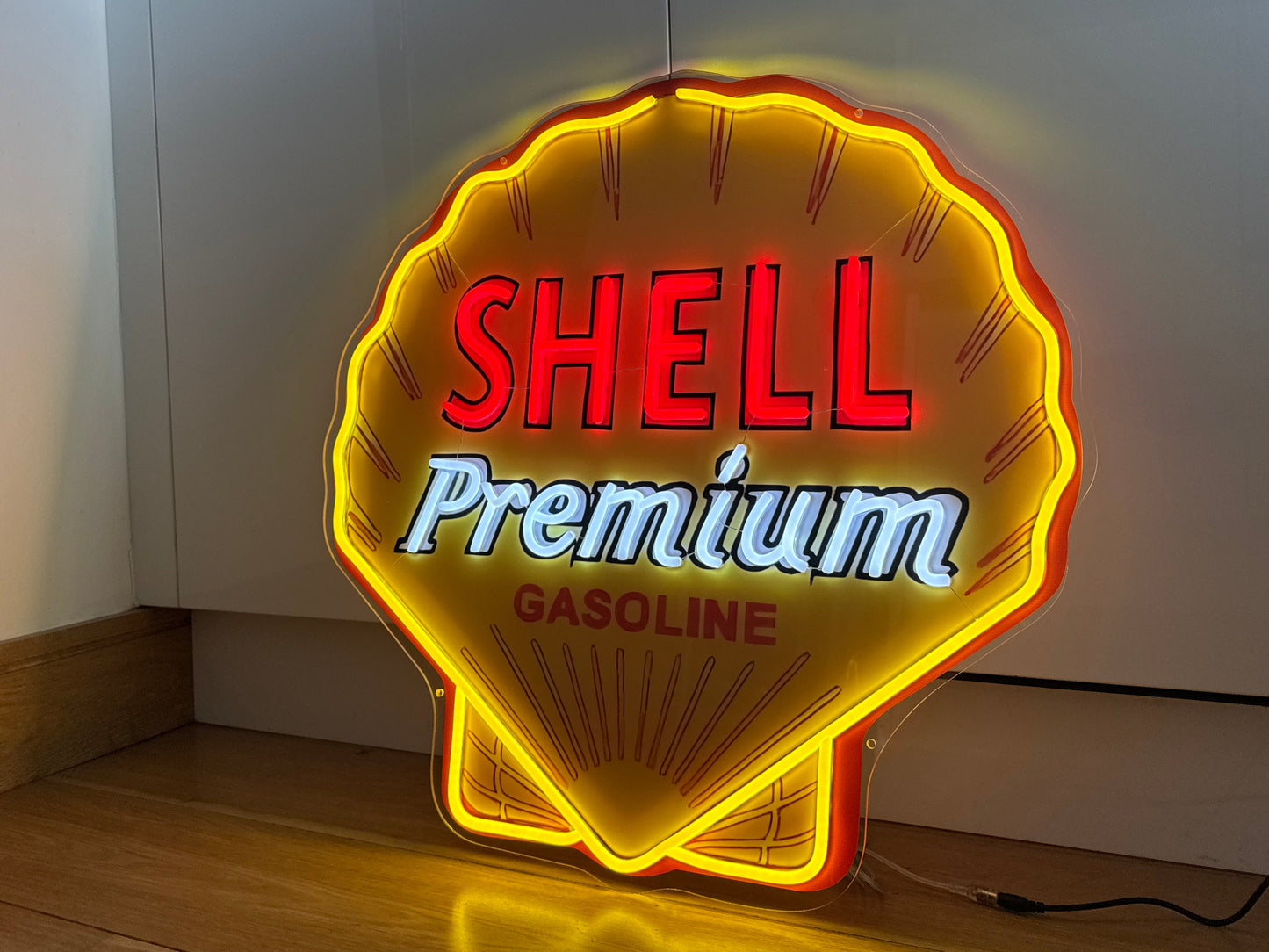 Shell Premium Gas Neon Sign #N137