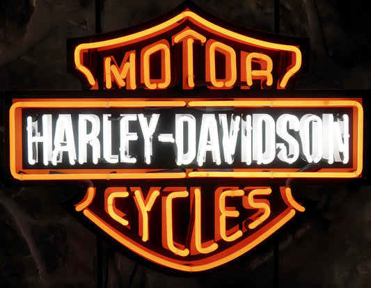 Harley Davidson Motorcycles Neon Sign #N46