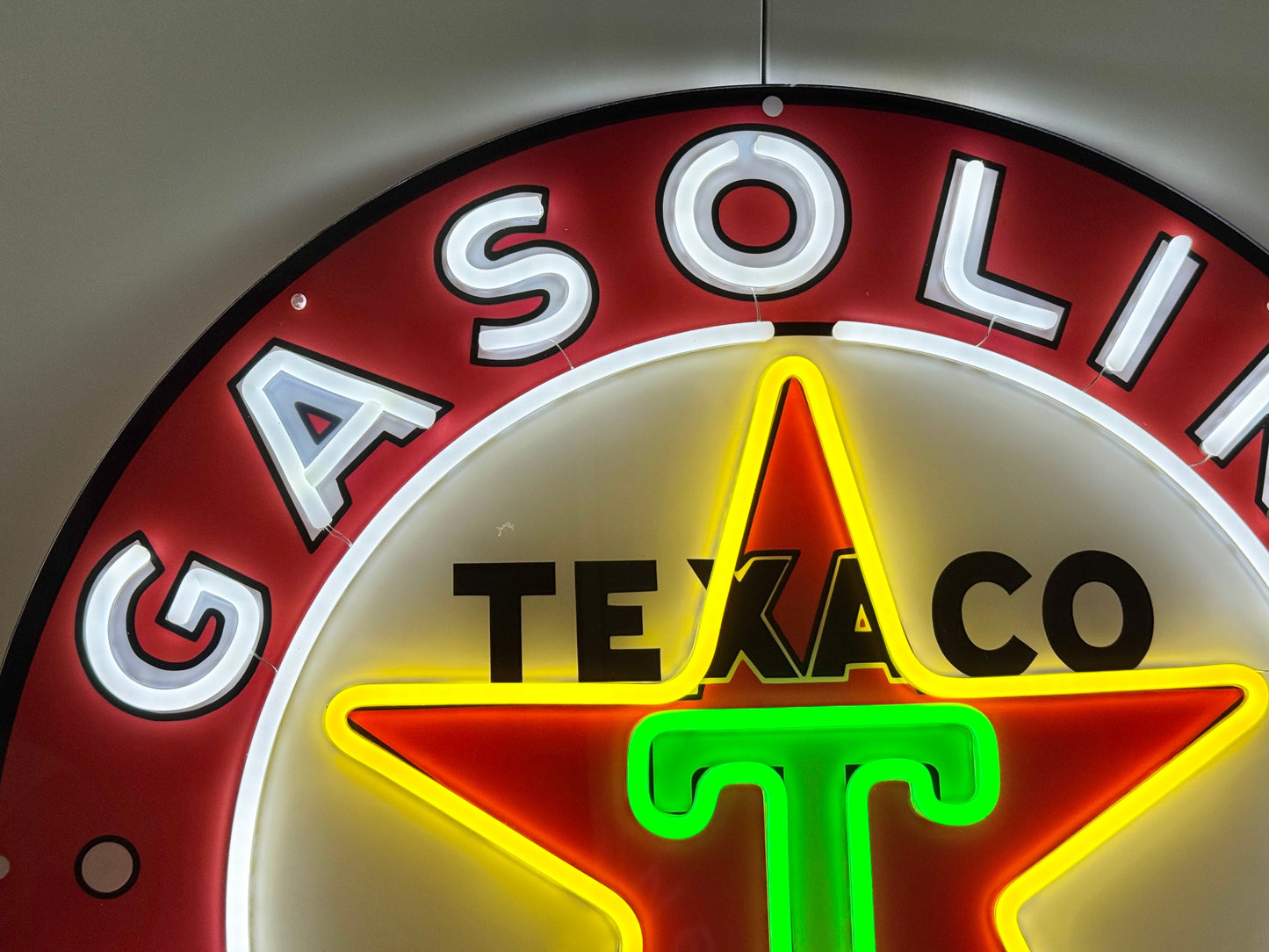 Texaco Gasoline Motor Oil Neon Sign #N143