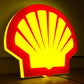 Shell Oil Illuminated Sign #B63