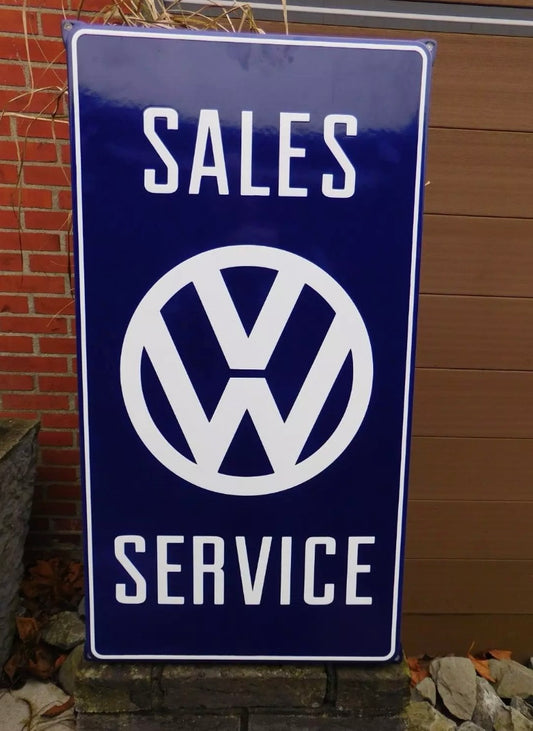 Volkswagen VW Enamel Sign #A74