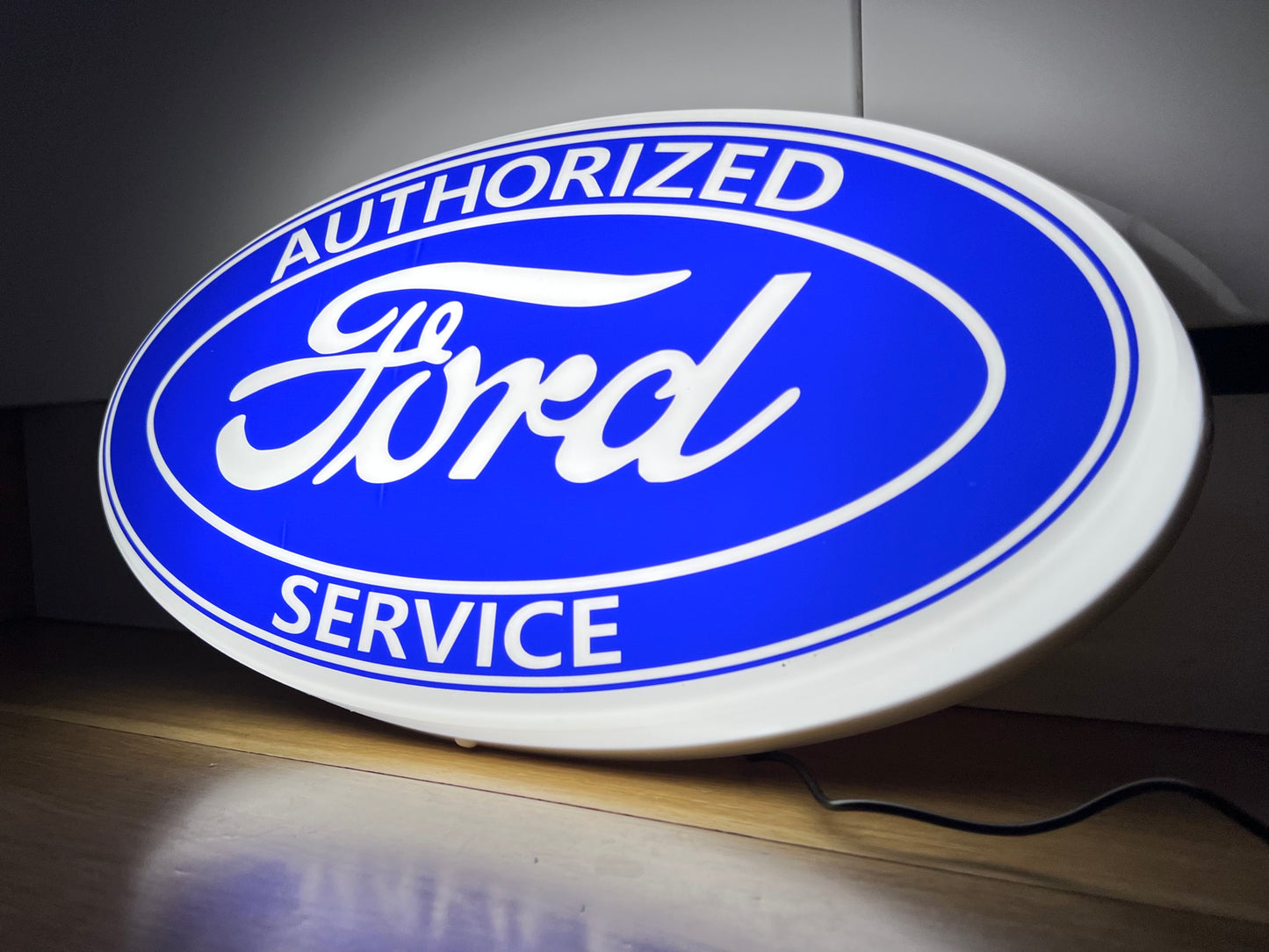 Ford Service Illuminated Logo Sign #B34