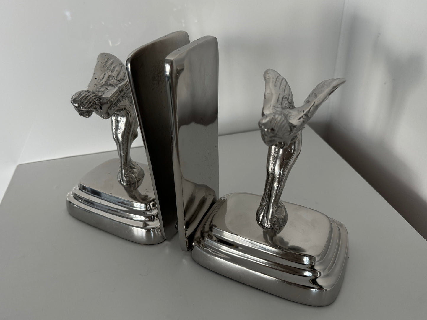 Rolls Royce Art Deco Book Ends #S13