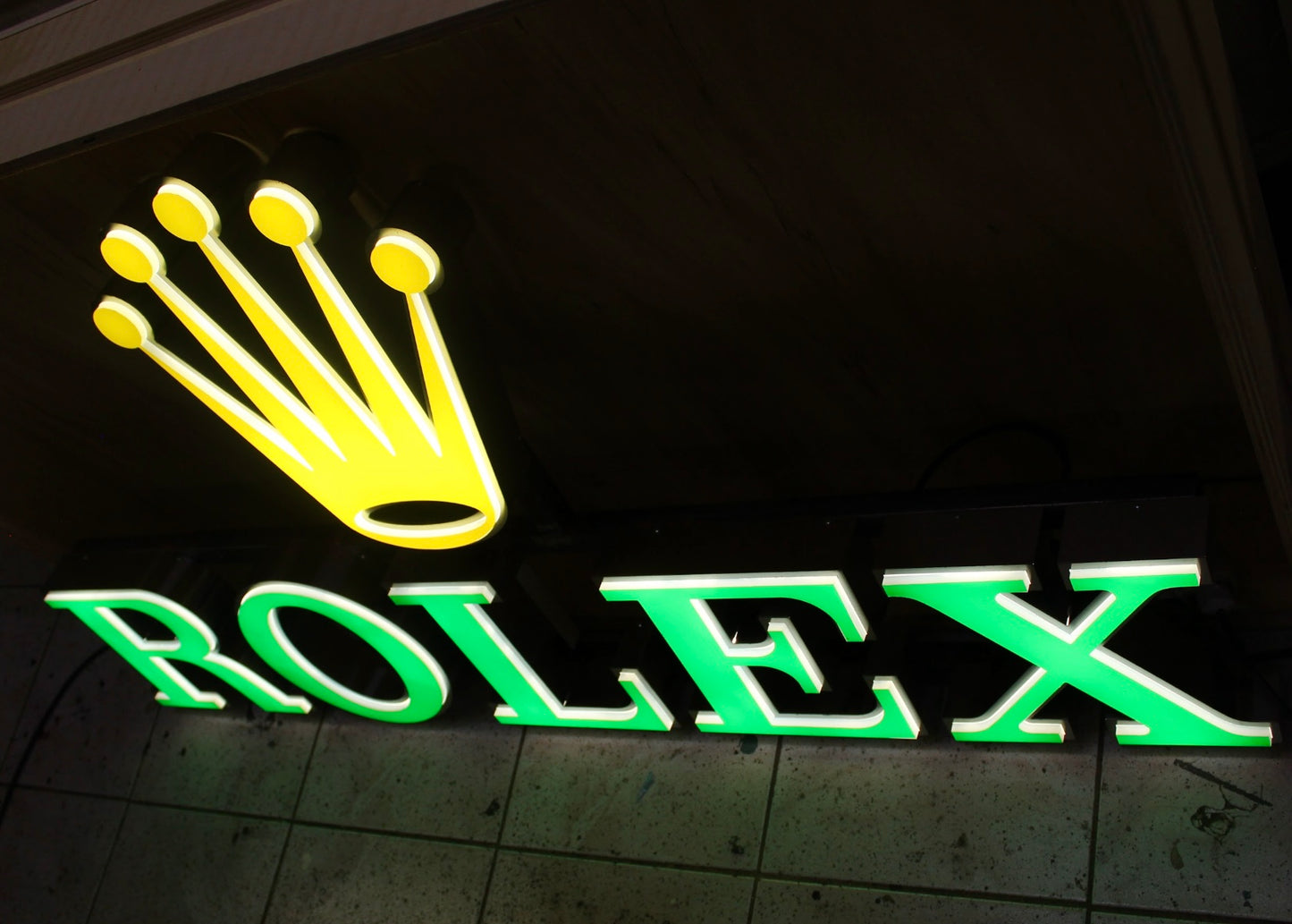 Rolex Dealership Illuminated Sign #D34