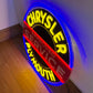 Chrysler Plymouth Neon Sign Approved Service #N142