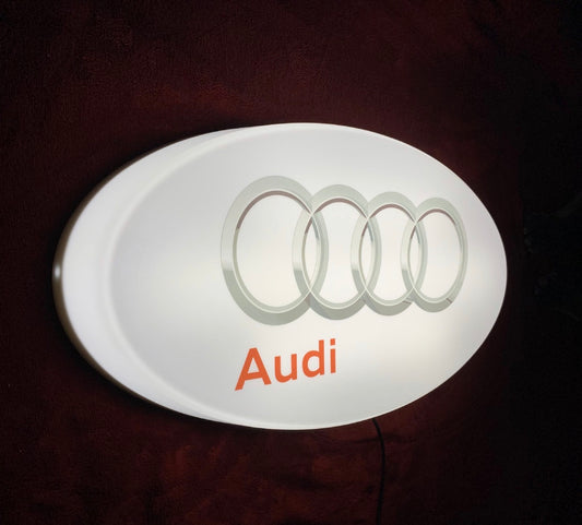 AUDI Illuminated Logo Sign #B73