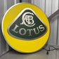 Lotus Illuminated Dealership Crest Logo Sign #D54