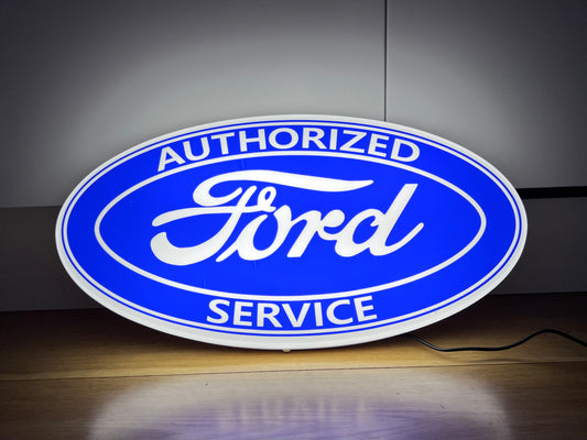 Ford Service Illuminated Logo Sign #B34