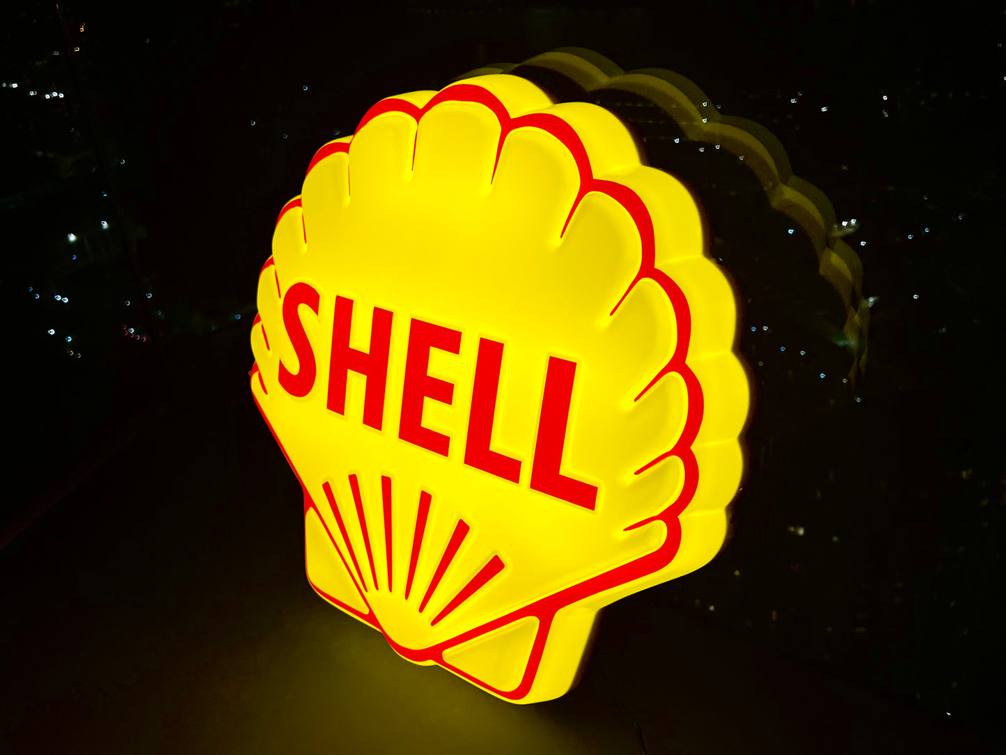 Shell Oil Illuminated Sign #B62