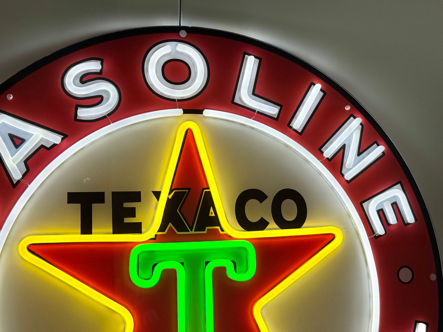 Texaco Gasoline Motor Oil Neon Sign #N143