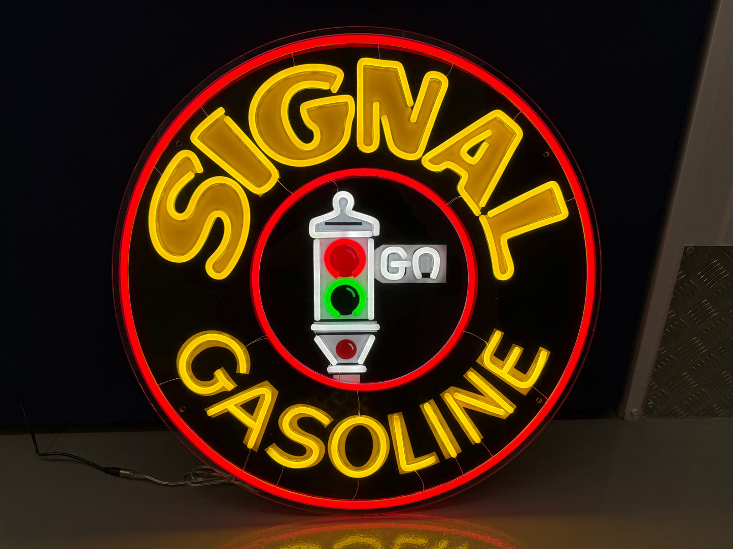 Signal Gasoline Neon Sign #N96
