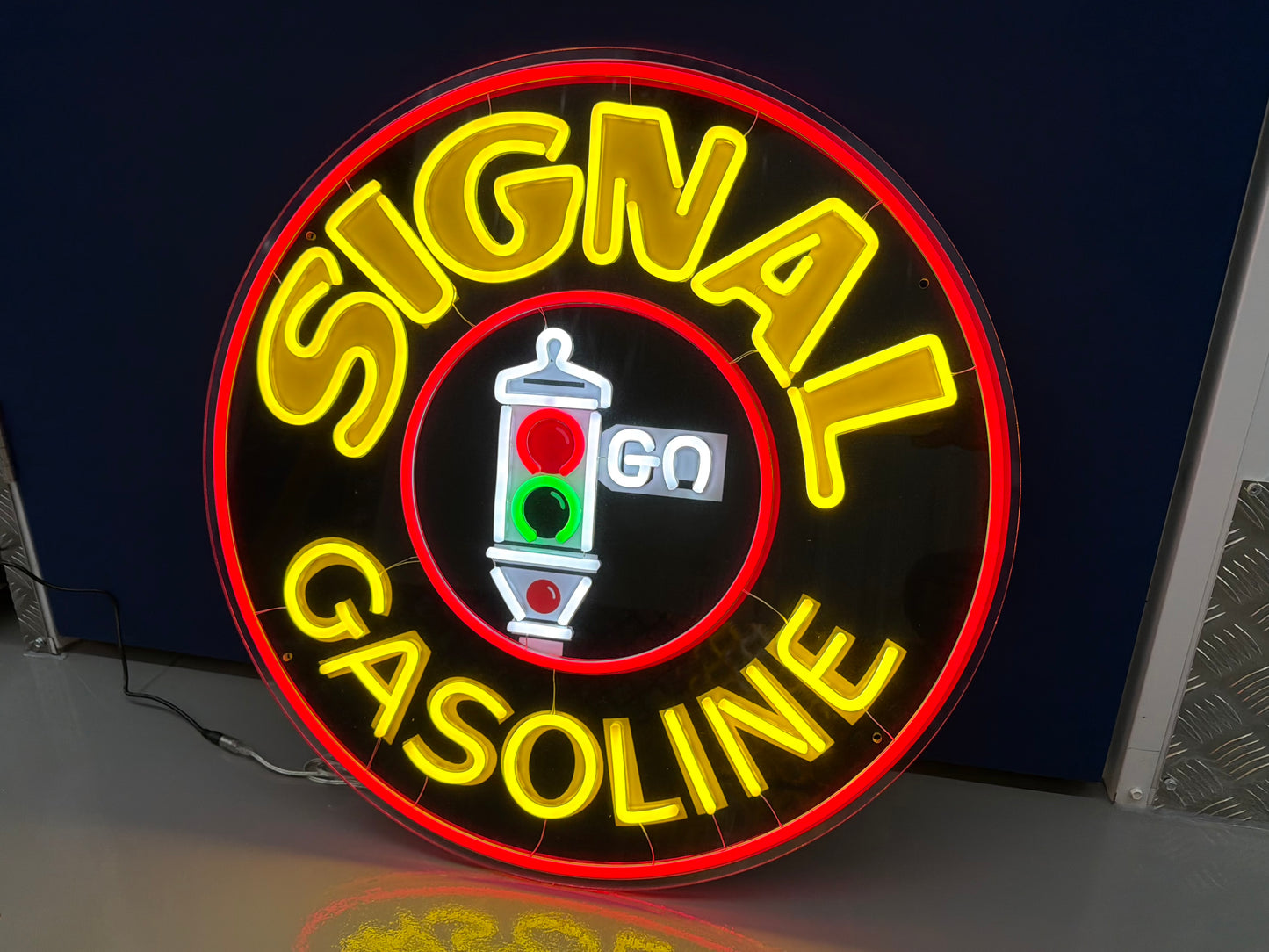 Signal Gasoline Neon Sign #N96