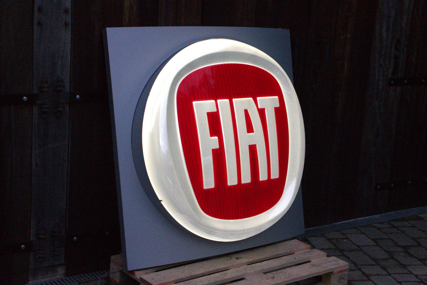 FIAT Dealership Illuminated Sign #D49