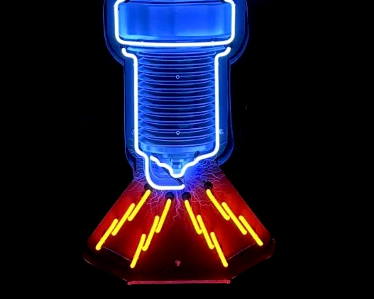 Spark Plug Neon Sign #N100