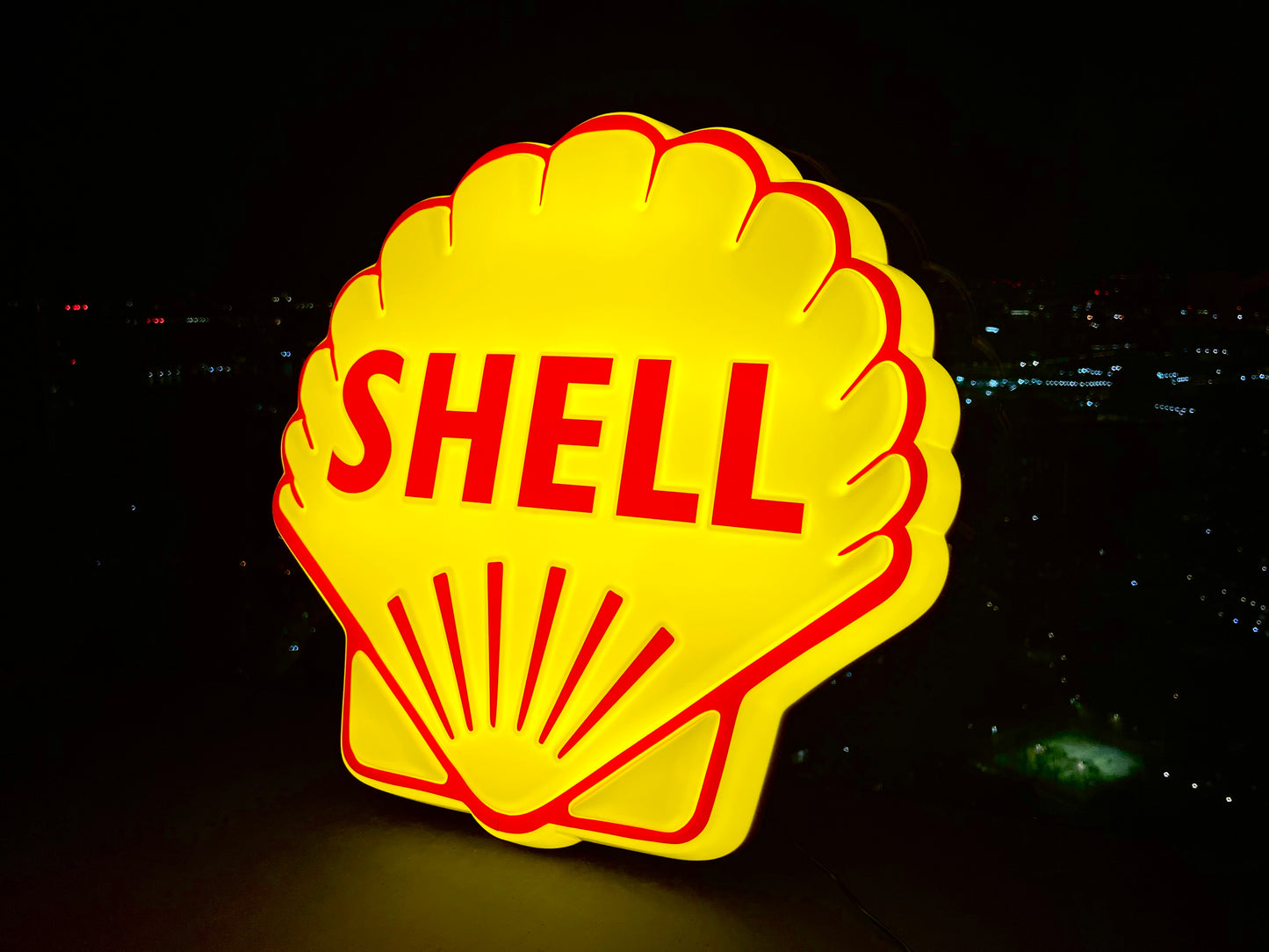 Shell Oil Illuminated Sign #B62