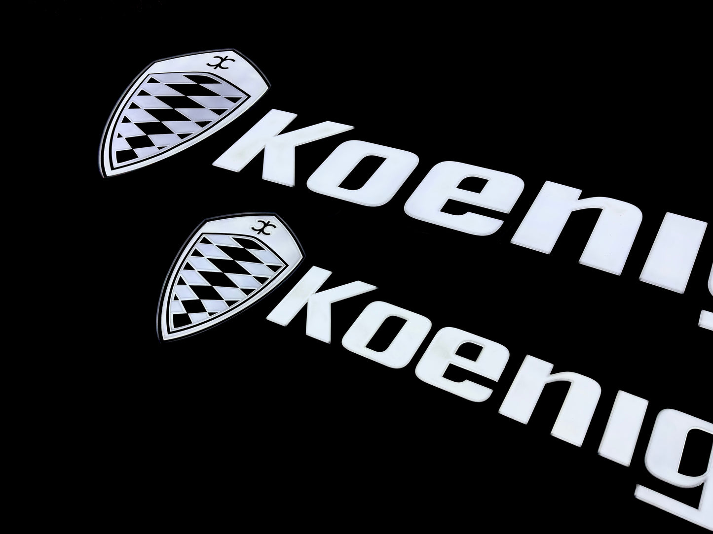 Koenigsegg Illuminated Sign #D45