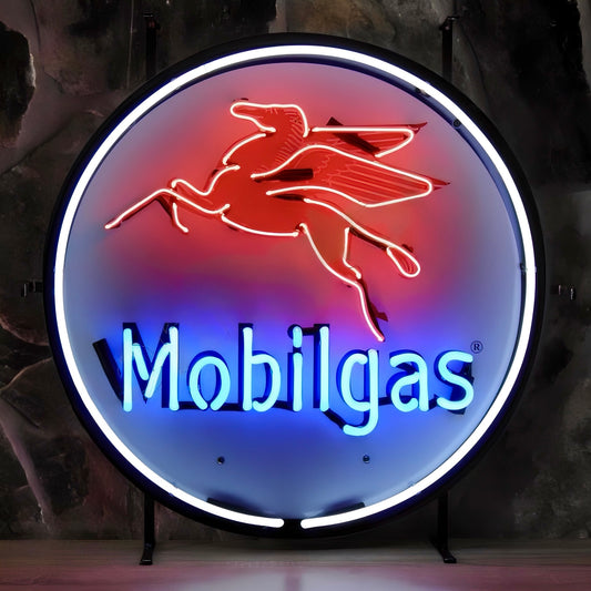Mobilgas Neon Sign #N63