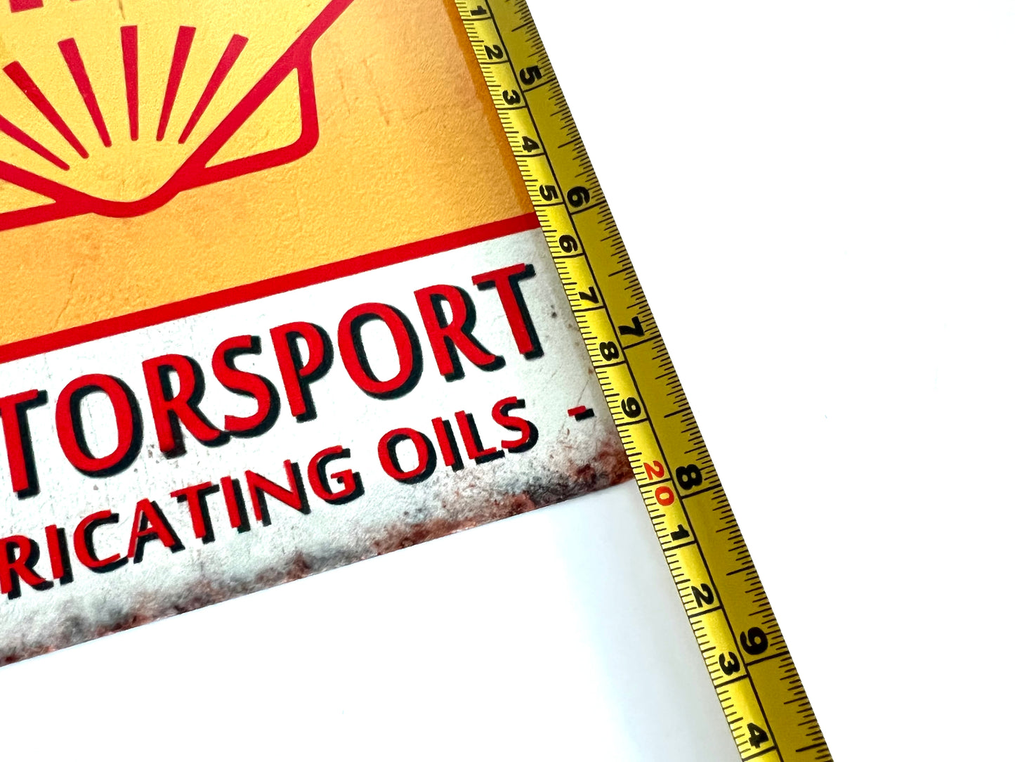 Shell Lubricant Metal Sign #A99