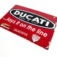 Ducati Metal Sign #A25