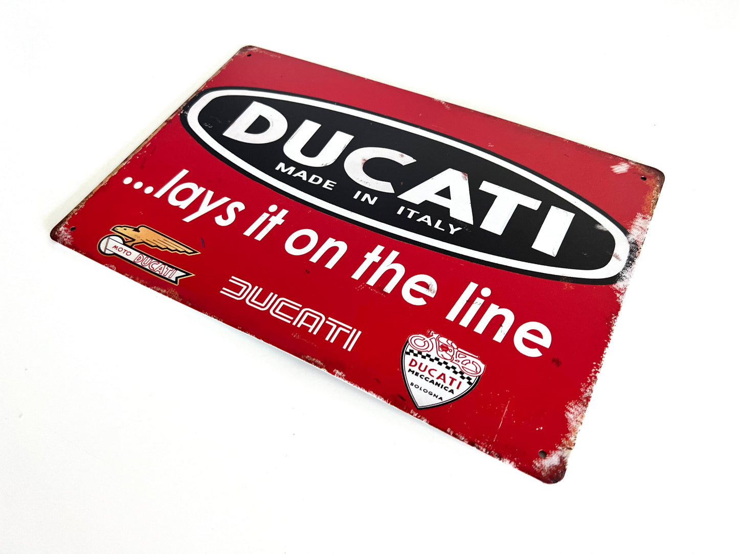 Ducati Metal Sign #A25