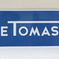 DeTomaso Enamel Metal Sign #A113