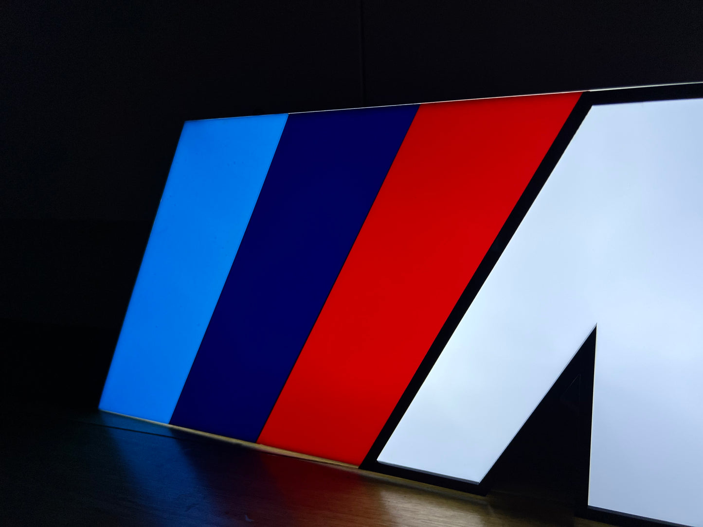 BMW M Power Illuminated Logo Sign #B12