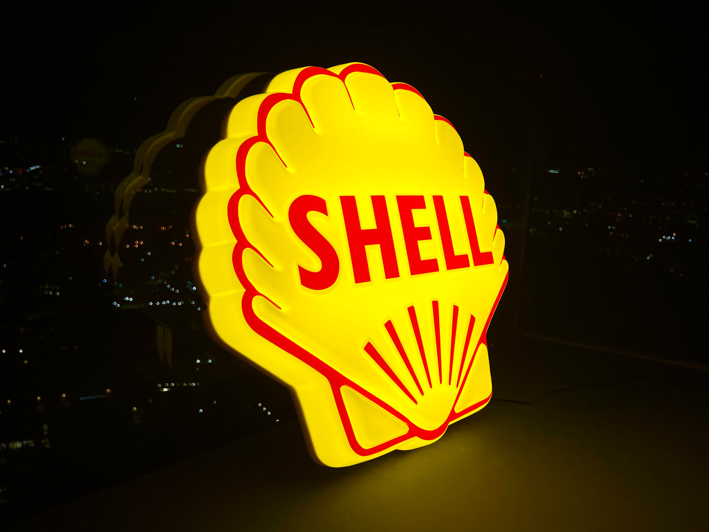 Shell Oil Illuminated Sign #B62