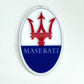Maserati Acrylic Logo Sign #A108
