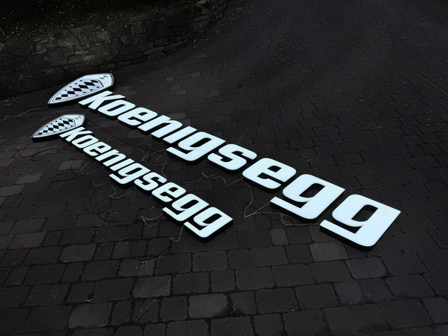 Koenigsegg Illuminated Sign #D45
