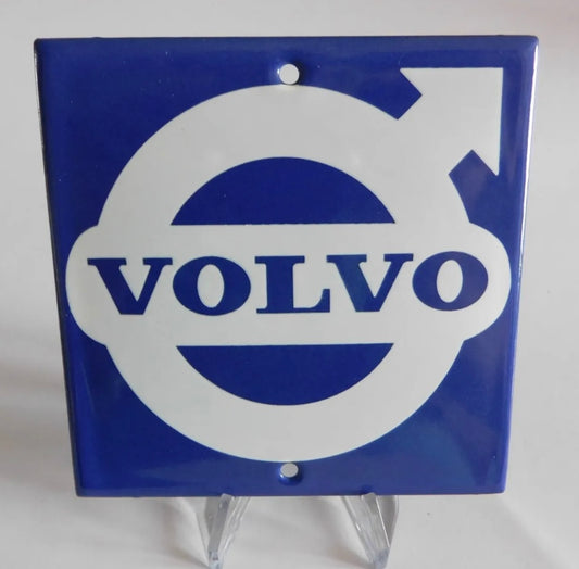Volvo Enamel Sign #A75