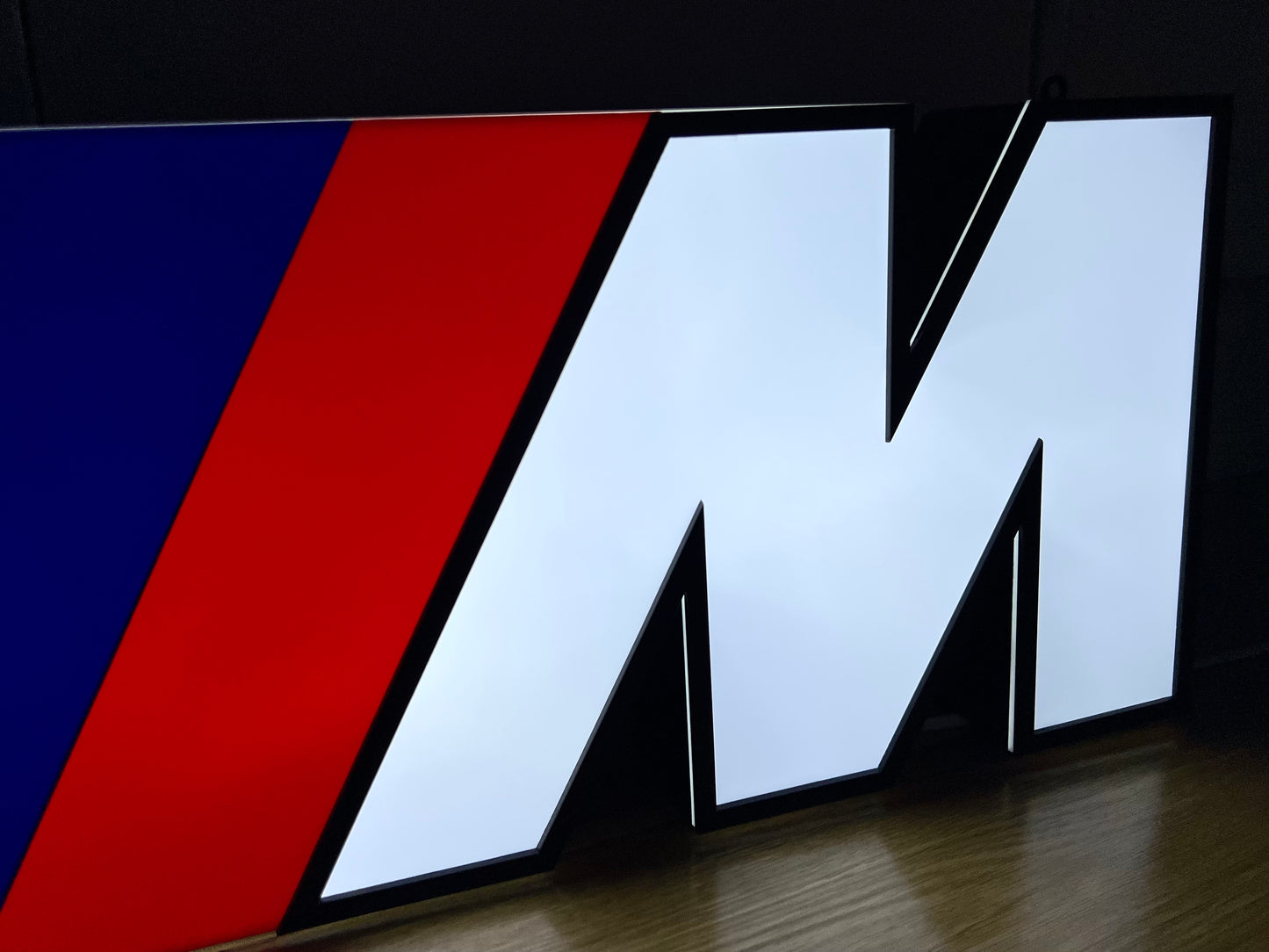 BMW M Power Illuminated Logo Sign #B12