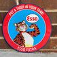 Esso Enamel Metal Sign #A30