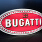 Bugatti Illuminated Logo Sign #B17