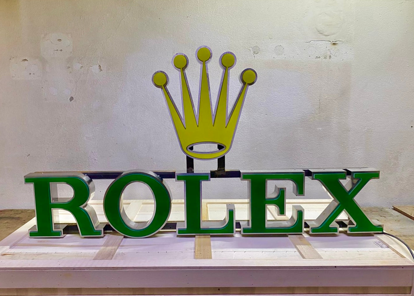 Rolex Dealership Illuminated Sign #D34