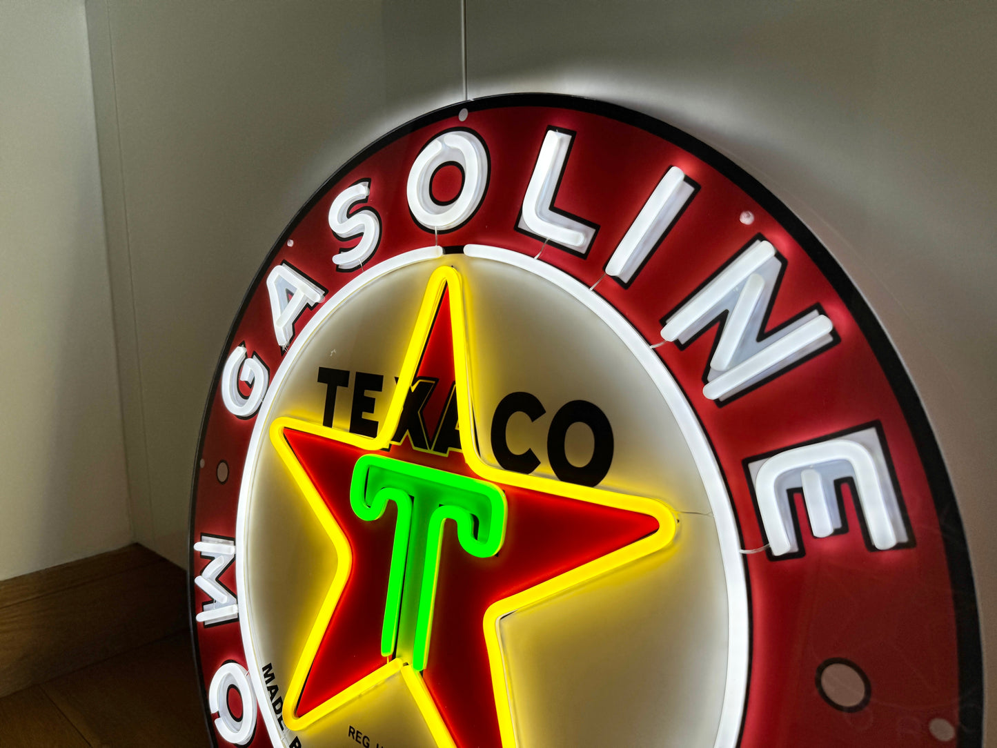 Texaco Gasoline Motor Oil Neon Sign #N143
