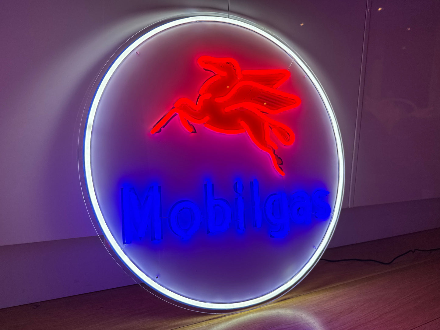 Mobil Mobilgas Neon Sign #N128