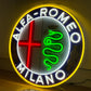 Alfa Romeo Neon Sign #N132