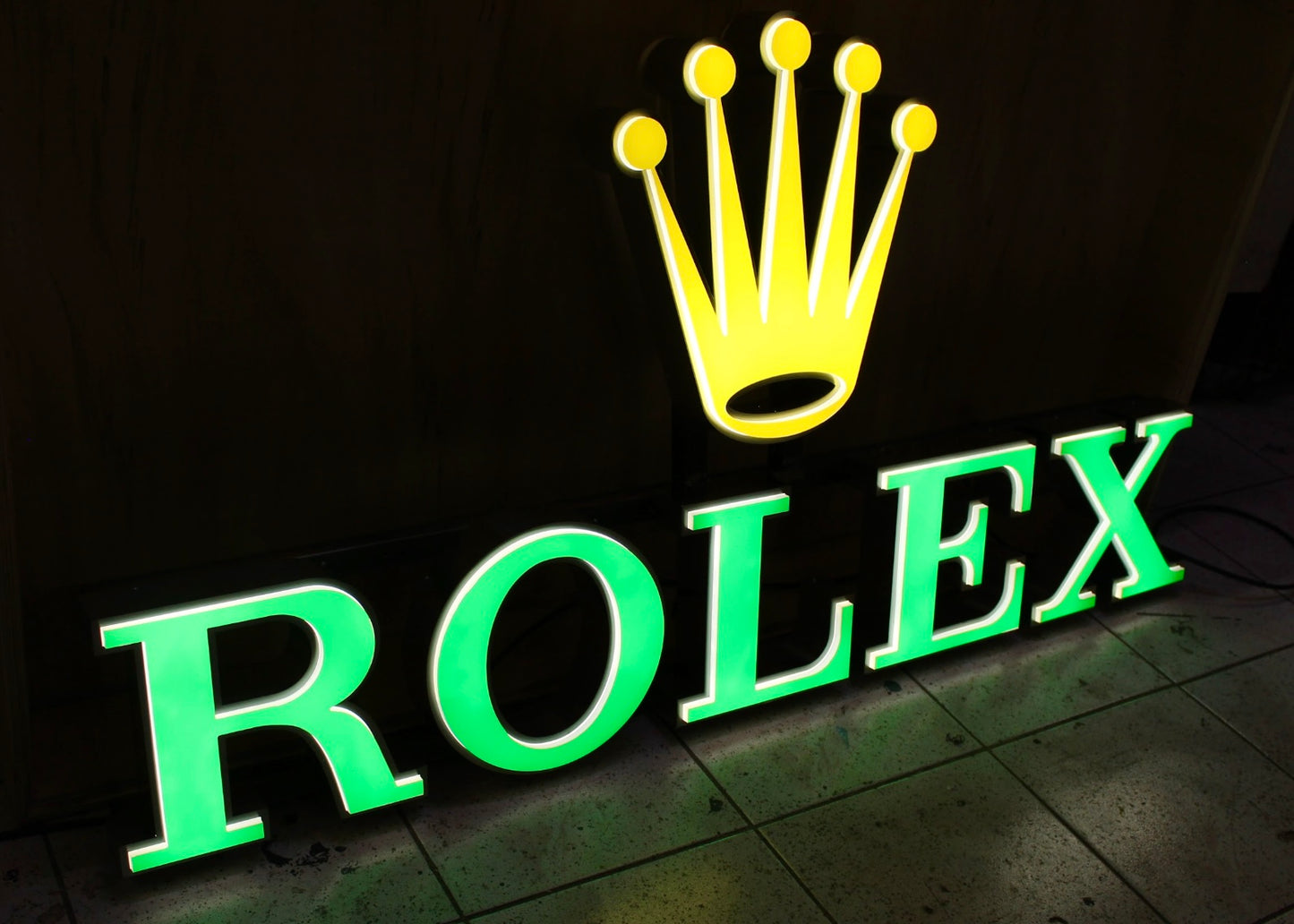 Rolex Dealership Illuminated Sign #D34