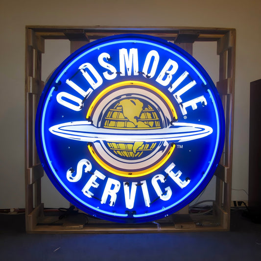 Oldsmobile Service Neon Sign #N74